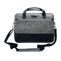 Stuffcool Lush Faux Leather Laptop Sling Bag For 14 Inch Laptop (Detachable & Adjustable Shoulder Strap, Black) -Smart Bag Shop 194091 10 byt1nv