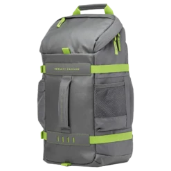 HP Odyssey Synthetic Laptop Backpack For 15.6 Inch Laptop (Scratch & Weather Resistant, Green/Gray) -Smart Bag Shop 208849 6 st3ghh
