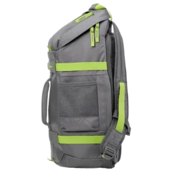 HP Odyssey Synthetic Laptop Backpack For 15.6 Inch Laptop (Scratch & Weather Resistant, Green/Gray) -Smart Bag Shop 208849 8 pmwhgo