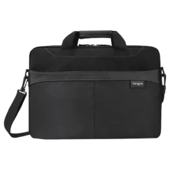 Targus Business Casual Polyester Laptop Sling Bag For 15.6 Inch Laptop (Removable & Adjustable Shoulder Strap, Black)