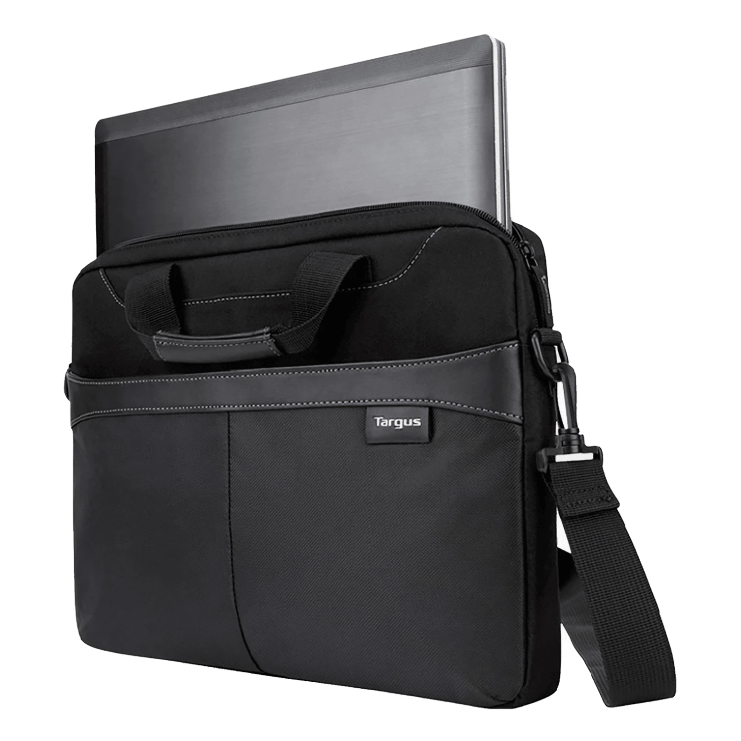 Targus Business Casual Polyester Laptop Sling Bag For 15.6 Inch Laptop (Removable & Adjustable Shoulder Strap, Black) 9 Targus Business Casual Polyester Laptop Sling Bag For 15.6 Inch Laptop (Removable & Adjustable Shoulder Strap, Black) - Image 7