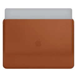 Apple Leather Laptop Sleeve For 15 Inch Laptop (Solid Design, Saddle Brown) -Smart Bag Shop 220520 10 aqxhem