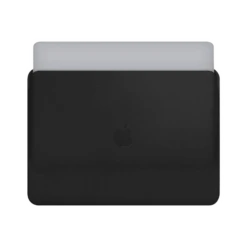 Apple Leather Laptop Sleeve For 13 Inch Laptop (Solid Design, Black) -Smart Bag Shop 220526 10 zqvfpc