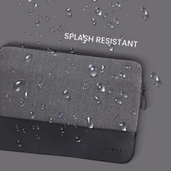 HYPHEN ESSE 301 Fabric, Polyester Laptop Sleeve For 13.3 Inch Laptop (Stylish Design With Carry Strap, Black) -Smart Bag Shop 231007 15 an8nln