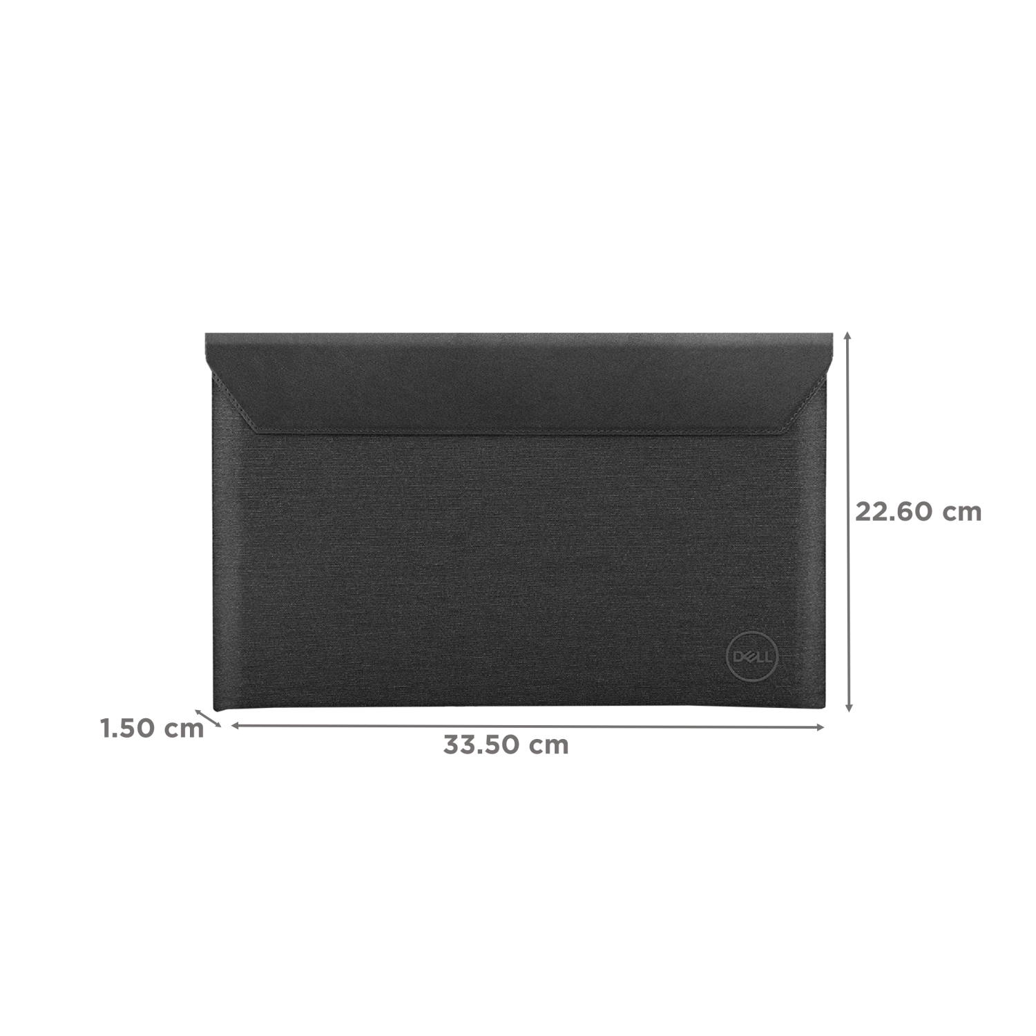 DELL Premier PE1320V Leather, Polyester Laptop Sleeve For 13 Inch Laptop (23 L, Water Resistant, Black/Grey) 4 DELL Premier PE1320V Leather, Polyester Laptop Sleeve For 13 Inch Laptop (23 L, Water Resistant, Black/Grey) - Image 2