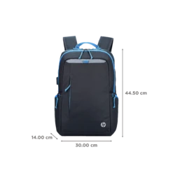 HP Lightweight 500 Polyester Laptop Backpack For 15.6 Inch Laptop (17 L, Pass-Through Cable Port, Black) -Smart Bag Shop 231677 2 nxylif