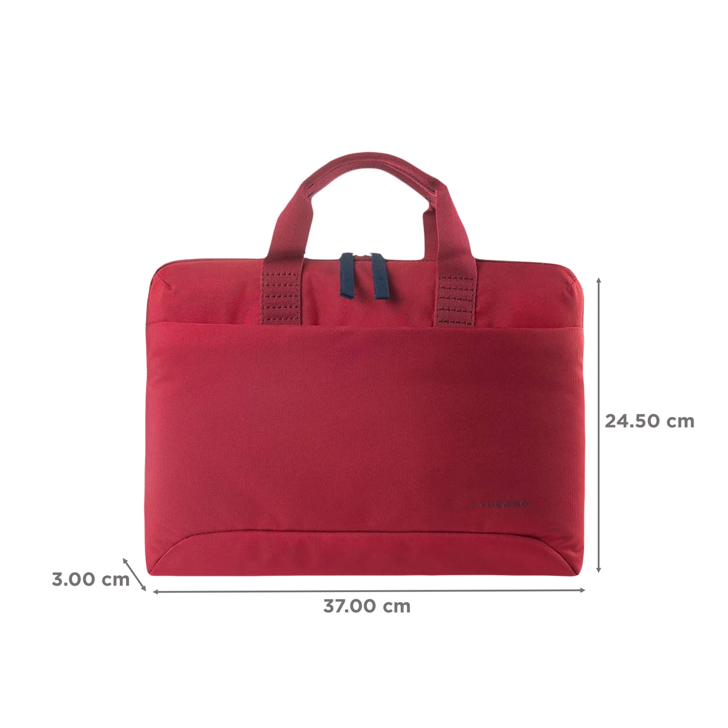 TUCANO Smilza Recycled Plastic, Neoprene Laptop Sleeve For 13 & 14 Inch Laptop (Super Slim, Red) 4 TUCANO Smilza Recycled Plastic, Neoprene Laptop Sleeve For 13 & 14 Inch Laptop (Super Slim, Red) - Image 2