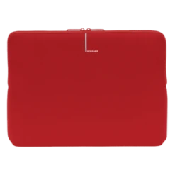 TUCANO Colore Neoprene Laptop Sleeve For 13 & 14 Inch Laptop (Anti-Slip System, Red)