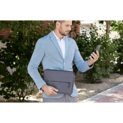 Lenovo Urban Polyester Laptop Sleeve For 15.6 Inch Laptop (Water Resistant, Charcoal Grey) -Smart Bag Shop 235076 9 vr3luq