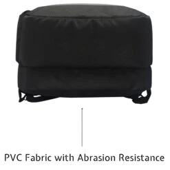 Arctic Fox Zinc Polyester, Leather Laptop Backpack For 15 Inch Laptop (27 L, Water Repellent, Black) -Smart Bag Shop 235434 13 yv12ht