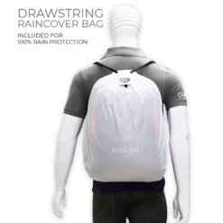 Arctic Fox Grid Polyester Laptop Backpack For 15 Inch Laptop (33 L, Water Resistant, Tawny Port) -Smart Bag Shop 235436 13 mj8f3n