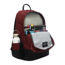 Arctic Fox Grid Polyester Laptop Backpack For 15 Inch Laptop (33 L, Water Resistant, Tawny Port) -Smart Bag Shop 235436 4 jkds4c