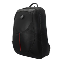 Arctic Fox Shield Polyester, Leather Laptop Backpack For 15 Inch Laptop (30 L, Water Resistant, Black) -Smart Bag Shop 235480 14 zn3paq