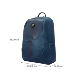 Arctic Fox Shield Polyester, Leather Laptop Backpack For 15 Inch Laptop (30 L, Water Resistant, Deep Dive) -Smart Bag Shop 235481 2 dafz1q