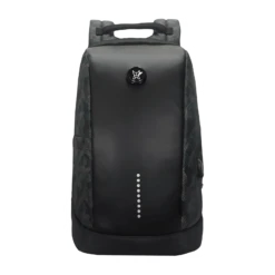 Arctic Fox Slope Anti-Theft Polyester, Leather Laptop Backpack For 15.5 Inch Laptop (23 L, USB Charging Port, Camo Black)