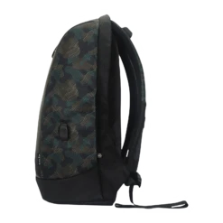 Arctic Fox Slope Anti-Theft Polyester, Leather Laptop Backpack For 15.5 Inch Laptop (23 L, USB Charging Port, Camo Black) -Smart Bag Shop 235486 8 uuknmq