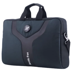 Arctic Fox Leather Laptop Carry Case For 15.5 Inch Laptop (8 L, Water Repellent, Black) -Smart Bag Shop 235488 10 fvld5p