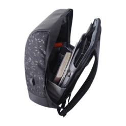 Arctic Fox Koala Anti-Theft Polyester, Leather Laptop Backpack For 15.5 Inch Laptop (23 L, USB Charging Port, Black) -Smart Bag Shop 235493 7 ndnup1