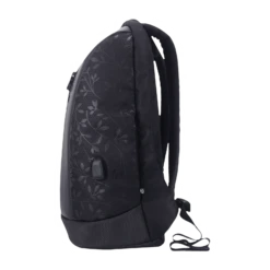 Arctic Fox Koala Anti-Theft Polyester, Leather Laptop Backpack For 15.5 Inch Laptop (23 L, USB Charging Port, Black) -Smart Bag Shop 235493 8 n8az3q