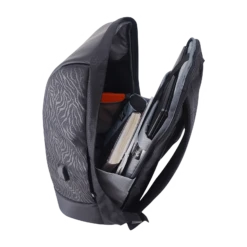 Arctic Fox Predator Anti-Theft Polyester, Leather Laptop Backpack For 15.5 Inch Laptop (23 L, USB Charging Port, Black) -Smart Bag Shop 235495 15 n1abws