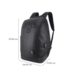 Arctic Fox Predator Anti-Theft Polyester, Leather Laptop Backpack For 15.5 Inch Laptop (23 L, USB Charging Port, Black) -Smart Bag Shop 235495 2 h6troj