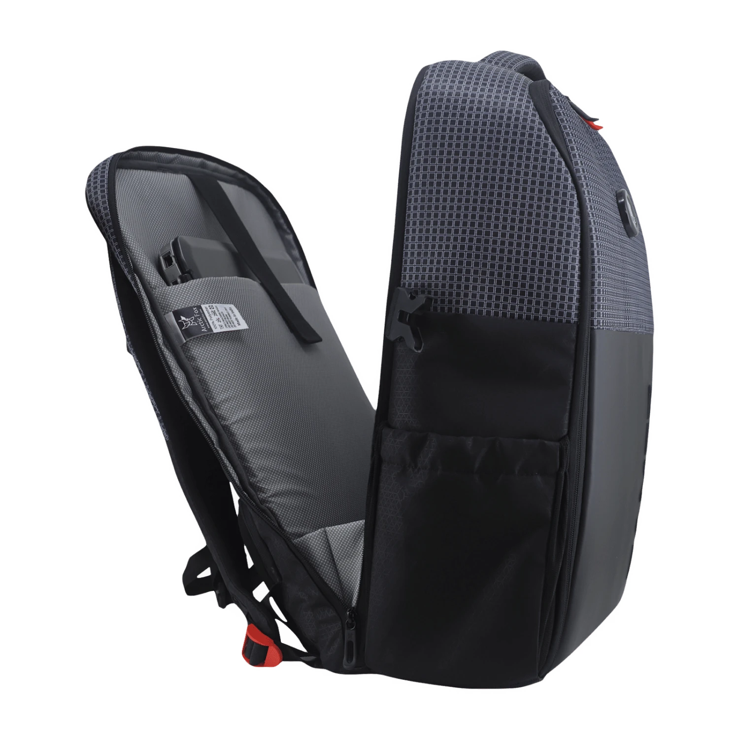 Arctic Fox New Personalized Gamer Polyester Laptop Backpack For 17.5 Inch Laptop (34 L, Water Repellent, Black) 11 Arctic Fox New Personalized Gamer Polyester Laptop Backpack For 17.5 Inch Laptop (34 L, Water Repellent, Black) - Image 9