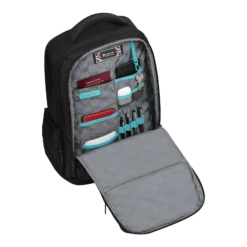 Carlton Dorset 02 Nylon Laptop Backpack For 16 Inch Laptop (25 L, With Rain Cover, Midnight Black) -Smart Bag Shop 237958 4 sc8xuw