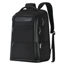 Carlton Hampshire 01 Nylon Laptop Backpack For 16 Inch Laptop (26 L, Ergo Foam Back, Ferrous Black) -Smart Bag Shop 237962 6 shnps9