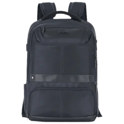 Carlton Hampshire 04 Nylon Laptop Backpack For 16 Inch Laptop (26 L, Ergo Foam Back, Prussian Blue)