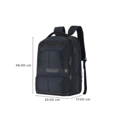 Carlton Hampshire 04 Nylon Laptop Backpack For 16 Inch Laptop (26 L, Ergo Foam Back, Prussian Blue) -Smart Bag Shop 237965 2 zonrsa
