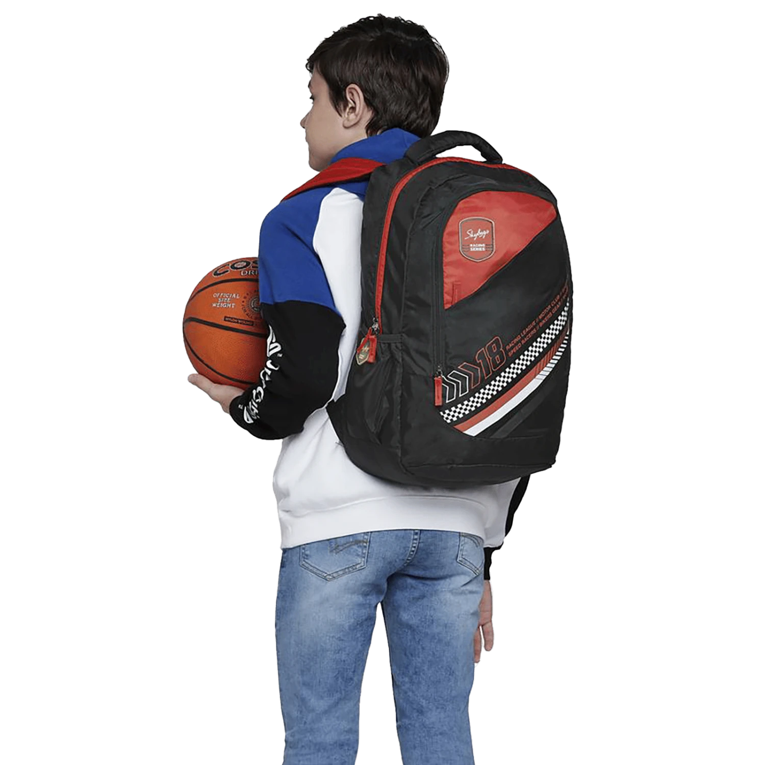 Skybags BFF 2 Polyester Laptop Backpack For 15.4 Inch Laptop (28 L, Water Resistant, Black) 11 Skybags BFF 2 Polyester Laptop Backpack For 15.4 Inch Laptop (28 L, Water Resistant, Black) - Image 9