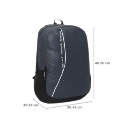 Fastrack Polyester Laptop Backpack For 15 Inch Laptop (30 L, Lightweight, Grey) -Smart Bag Shop 238552 2 b7ptee