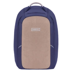 Carriall Columbus Polyester Laptop Backpack For 15.6 Inch Laptop (22.4 L, USB Charging Port, Beige)