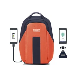 Carriall Vasco Polyester Laptop Backpack(21.1 L, USB Charging Port, Blue) -Smart Bag Shop 241833 14 pdpvbl