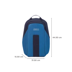 Carriall Vasco Polyester Laptop Backpack(21.1 L, USB Charging Port, Blue) -Smart Bag Shop 241833 2 hdsade