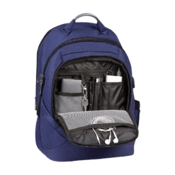 Carriall Minikin Polyester Laptop Backpack For 15.6 Inch Laptop (29.6 L, USB Charging Port, Blue) -Smart Bag Shop 241835 4 t4urtf