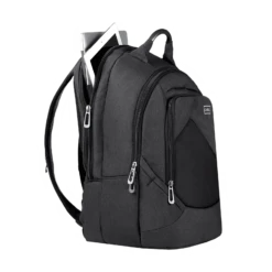 Carriall Minikin Polyester Laptop Backpack For 15.6 Inch Laptop (29.6 L, USB Charging Port, Black) -Smart Bag Shop 241836 6 uxxb7n