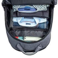 Carriall Minikin Polyester Laptop Backpack For 15.6 Inch Laptop (29.6 L, USB Charging Port, Grey) -Smart Bag Shop 241837 16 vrn16a