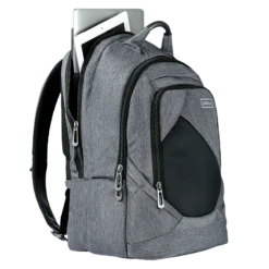 Carriall Minikin Polyester Laptop Backpack For 15.6 Inch Laptop (29.6 L, USB Charging Port, Grey) -Smart Bag Shop 241837 6 c3lce8