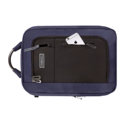 Carriall Minch Polyester Laptop Backpack For 15.6 Inch Laptop (27.3 L, USB Charging Port, Blue/Black) -Smart Bag Shop 241840 13 v12ody
