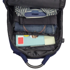 Carriall Minch Polyester Laptop Backpack For 15.6 Inch Laptop (27.3 L, USB Charging Port, Blue/Black) -Smart Bag Shop 241840 16 olj38h