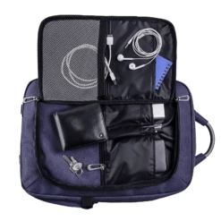 Carriall Minch Polyester Laptop Backpack For 15.6 Inch Laptop (27.3 L, USB Charging Port, Blue/Black) -Smart Bag Shop 241840 18 il0ftb