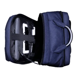 Carriall Minch Polyester Laptop Backpack For 15.6 Inch Laptop (27.3 L, USB Charging Port, Blue/Black) -Smart Bag Shop 241840 7 qf6yfj