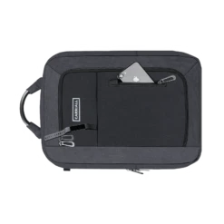 Carriall Minch Polyester Laptop Backpack For 15.6 Inch Laptop (27.3 L, USB Charging Port, Black) -Smart Bag Shop 241841 14 d6nsum