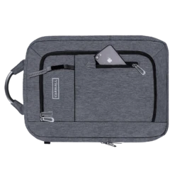 Carriall Minch Polyester Laptop Backpack For 15.6 Inch Laptop (27.3 L, USB Charging Port, Grey) -Smart Bag Shop 241843 13 cwgiv2