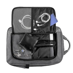 Carriall Minch Polyester Laptop Backpack For 15.6 Inch Laptop (27.3 L, USB Charging Port, Grey) -Smart Bag Shop 241843 4 aqpcsf