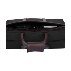 Carriall Claro Polyester, Faux Leather Laptop Sling Bag For 13 & 15.6 Inch Laptop (11 L, USB Charging Port, Black) -Smart Bag Shop 241963 3 ccqyij