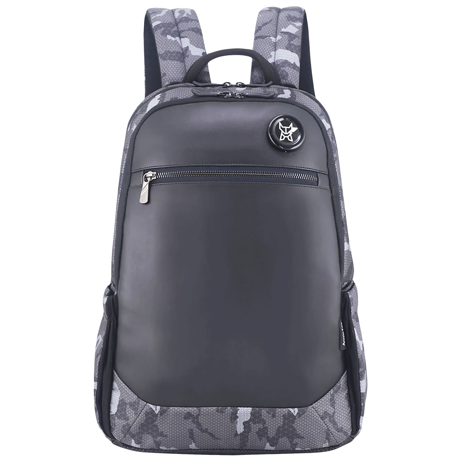 Arctic Fox Militant Polyester, Leather, PVC Laptop Backpack For 14 Inch Laptop (18 L, Water Repellent, Camo Black) 3 Arctic Fox Militant Polyester, Leather, PVC Laptop Backpack For 14 Inch Laptop (18 L, Water Repellent, Camo Black)