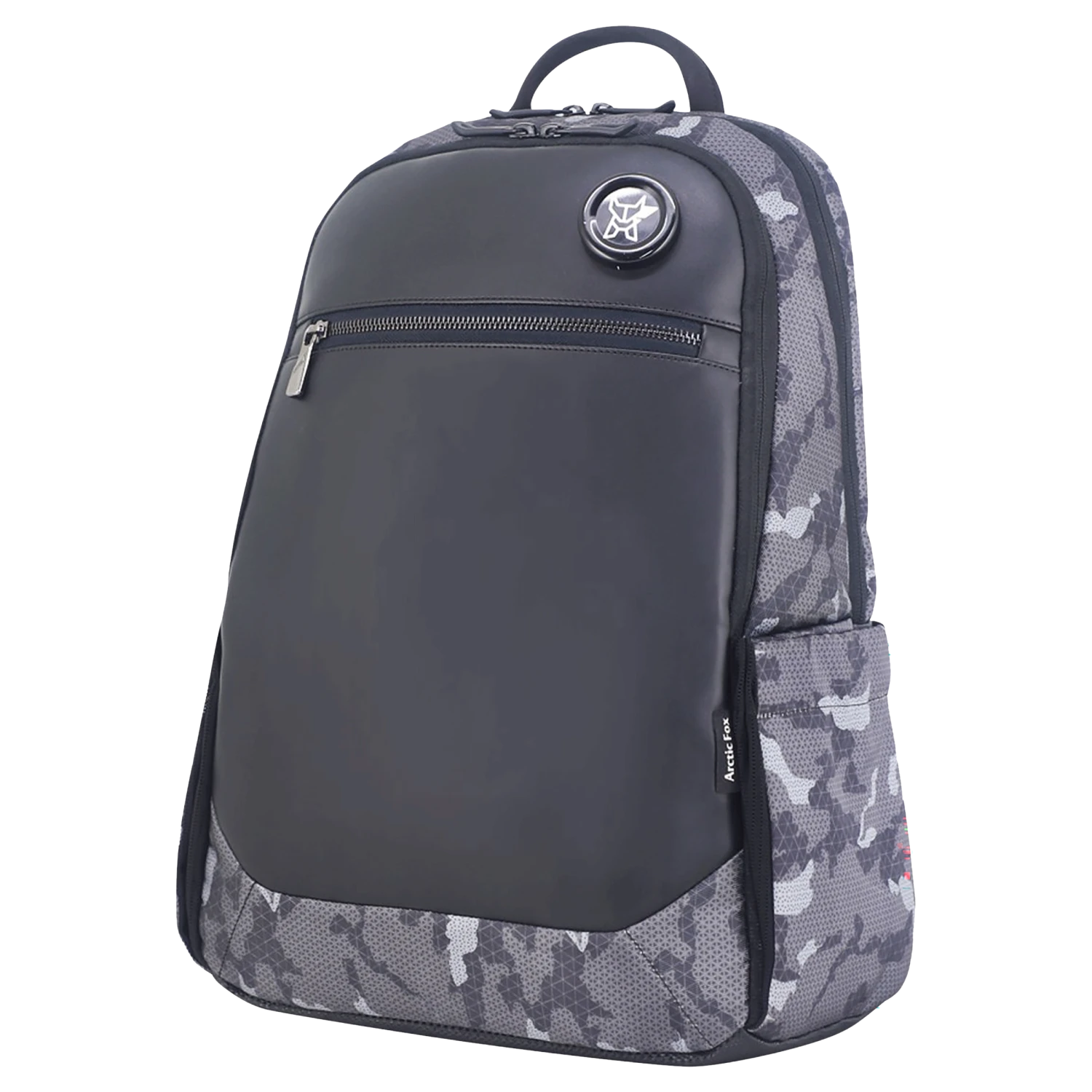 Arctic Fox Militant Polyester, Leather, PVC Laptop Backpack For 14 Inch Laptop (18 L, Water Repellent, Camo Black) 12 Arctic Fox Militant Polyester, Leather, PVC Laptop Backpack For 14 Inch Laptop (18 L, Water Repellent, Camo Black) - Image 10