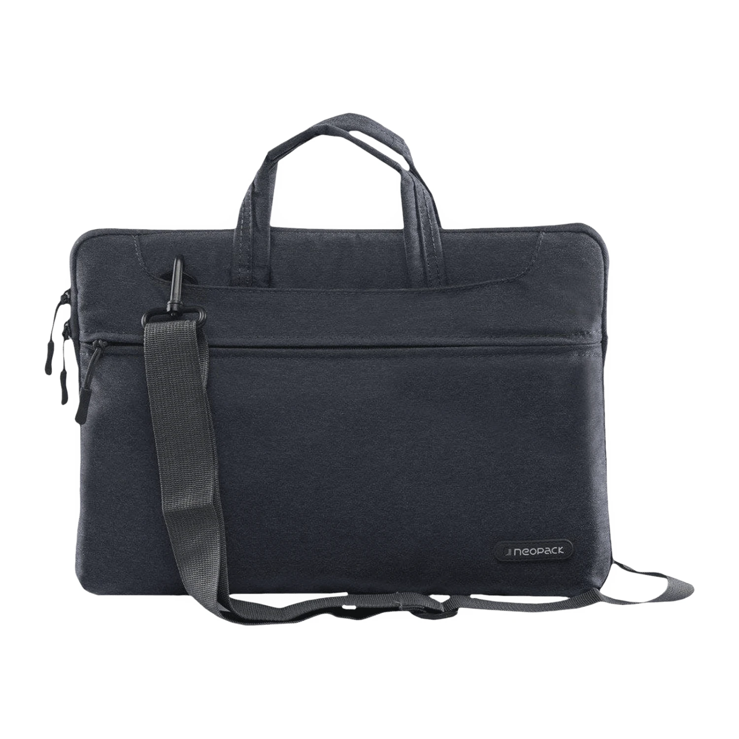 Neopack Svelte Nylon, Fabric Laptop Sling Bag For 13.3 & 14.2 Inch Laptop (Lightweight, Navy Blue) 3 Neopack Svelte Nylon, Fabric Laptop Sling Bag For 13.3 & 14.2 Inch Laptop (Lightweight, Navy Blue)